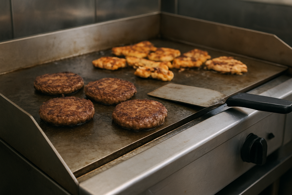Meilleure plancha et grill pour fast-food : comparatif 2026