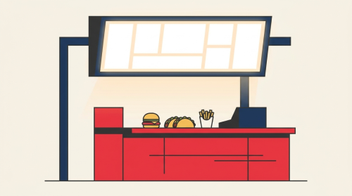 Créer le concept et la carte d'un fast-food - ouvrir un fast-food