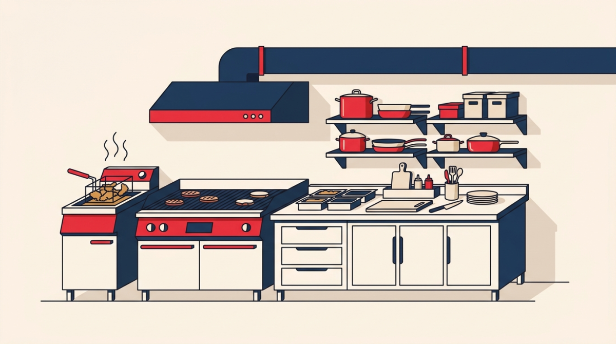 Matériel pour un fast-food : la liste essentielle - ouvrir un fast-food